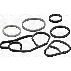 Set garnituri. radiator ulei Oil radiator gasket set DS DS 3 VOLVO C30 S40 II S60 II S80 II V40 V50 V60 I V70 III BMW 2000 CITROEN BERLINGO (B9), Cadru de sprijin, 04.2008 - Elring 747.080