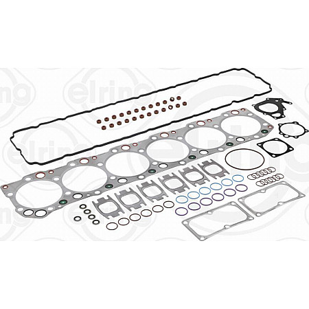 Set garnituri. chiulasa Complete engine gasket set up IVECO EUROSTAR EUROTRAKKER STRALIS I TRAKKER I ASTRA HD 7-C HD 8 HD IVECO EUROSTAR (E2J 6X2 240E P), 01.1993 - 10.2002 Elring 751.590