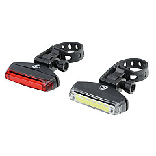 Set far si stop spate cu LED pentru bicicleta, Ilumia