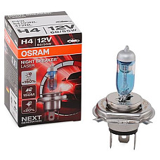 Bec far faza lunga OSRAM 64193NL, H4, 12V, 60/55W, 4200K, halogen OSRAM 64193NL