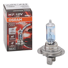 Bec far faza lunga OSRAM 64210NL, H7, 12V, 55W, 4050K, halogen OSRAM 64210NL