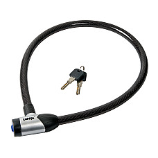 Antifurt cablu din otel 15mm - 80cm