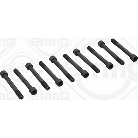 Set surub chiulasa Set bolt chiulasa MITSUBISHI COLT II III GALANT III IV L 300 LANCER III IV PAJERO II SAPPORO III SPACE WAG MITSUBISHI LANCER IV (C6_A, C7_A), Hatchback, 04.1988 - 05.1994 Elring 709.190
