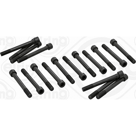 Set surub chiulasa Set bolt chiulasa HYUNDAI GALLOPER I II GRACE H100 H-1 PORTER TERRACAN KIA BONGO K2500 PREGIO MITSUBISHI G MITSUBISHI FREECA, Dubita, 06.1998 - Elring 709.310