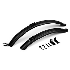 Set aparatori noroi bicicleta, fata si spate, 26-28 Lampa