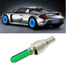 Set 2 Capace Valva cu LED Verde, cu senzor de lumina si miscare