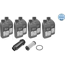 Set piese. schimb de ulei cutie de viteze automata Automatic gearbox hydraulic filter with gasket DCT450 DCT470 MPS6 - POWERSHIF FORD KUGA II (DM2), Crossover, 05.2012 - Meyle 714 135 0102