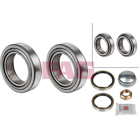 Kit rulmenti roata Kit rulment roata Fata 50x80x20 CITROEN C25 JUMPER FIAT DUCATO TALENTO PEUGEOT BOXER J5 1.8-2. PEUGEOT J5 (280L), Cadru de sprijin, 09.1981 - 09.1990 FAG 713 6503 10