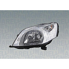 Far Lampa frontala Stanga halogen H4-PY21W-W5W electric cu motor se potriveste. CITROEN NEMO NEMO-MINIVAN FIAT FIORINO-MINIVAN Q PEUGEOT BIPPER TEPEE (A), Turism, 04.2008 - Magneti Marelli 712455701110
