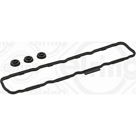 Set garnituri. Capac supape Rocker cover gasket set VOLVO S40 I V40 ARO CARPAT MITSUBISHI CARISMA SPACE STAR NISSAN INTERS RENAULT MEGANE II (KM_), Estate Van, 08.2003 - 07.2009 Elring 736.190