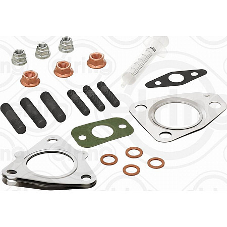 Set montaj. turbocompresor Turbocharger assembly kit with gaskets MINI R50 R53 SUBARU TREZIA TOYOTA AURIS COROLLA IQ URBAN TOYOTA VERSO S (_P12_), Dubita, 11.2010 - 10.2016 Elring 731.160