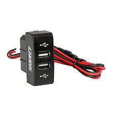 Priza dubla USB incorporabila 12/24V camion - Mercedes