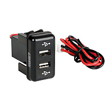 Priza dubla USB incorporabila 12/24V camion - Volvo