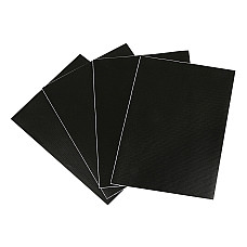 Set de petice pentru reparare prelata semiremorca 4buc 15x21cm - Negru