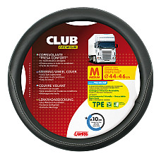 Manson volan camion Club premium - M -  44/46cm - Negru