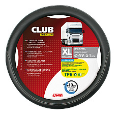 Manson volan camion Club premium - XL -  49/51cm - Negru