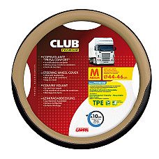 Husa volan camion Club premium - M -  44/46cm - Bej