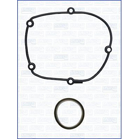 Set garnituri. carcasa distributie Timing system gasket set AUDI A3 A4 ALLROAD B8 A4 B8 A5 A6 C7 A8 D4 Q3 Q5 TT SEAT ALHAM VW TRANSPORTER V (7HA, 7HH, 7EA, 7EH), Van, 04.2003 - Ajusa 77006700