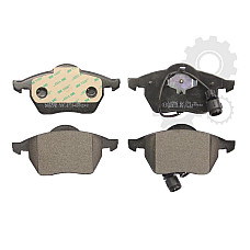 set placute frana disc Producator BRECK 20676 00 701 10