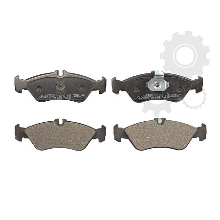 set placute frana disc VW LT 28-46 II platforma / podwozie 2DC 2DF 2DG 2DL 2DM Producator BRECK 21592 00 705 10