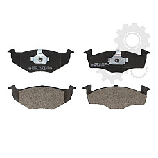 set placute frana disc VW LUPO 6X1 6E1 Producator BRECK 21866 10 702 00