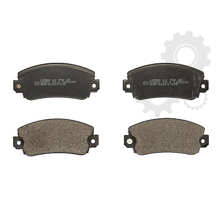 set placute frana disc FIAT REGATA Weekend Producator BRECK 20950 00 702 10