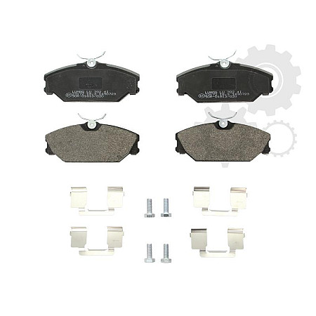 set placute frana disc RENAULT MEGANE I Classic LA0/1 Producator BRECK 23172 00 702 00