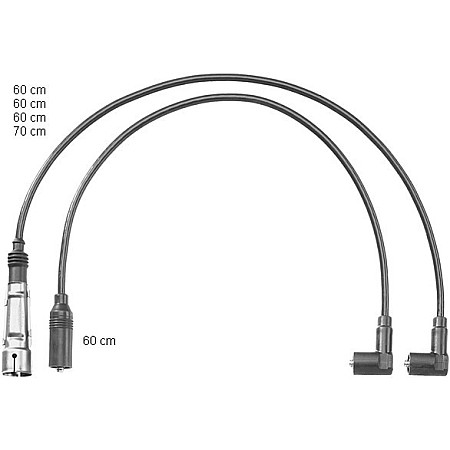 Set cablaj aprinder VW POLO coupe 86C 80 Producator BERU ZEF1149
