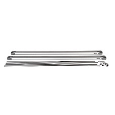 Bara portbagaj, plafon Loading carrier bar 2 pcs aluminium length: 144 cm payload: 90 kg Silver extendable 60 cm on each side THULE Slidebar 892000 THULE THU 892000
