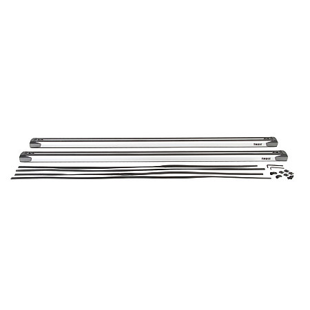 Bara portbagaj, plafon Loading carrier bar 2 pcs aluminium length: 144 cm payload: 90 kg Silver extendable 60 cm on each side THULE Slidebar 892000 THULE THU 892000