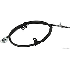 Cablu, frana de parcare Cablu frana de mana Spate Dreapta 1386mm/1266mm HYUNDAI TERRACAN 2.5D/2.9D/3.5 11.01-12.06 HERTH+BUSS JAKOPARTS J3930568