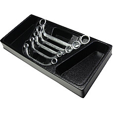 Unelte (inserturi) pentru carucioare Introduceti tava cu instrumente pentru carucior setul de instrumente 5 szt. dimensiune cartus: 190x380 mm HANS TT-36