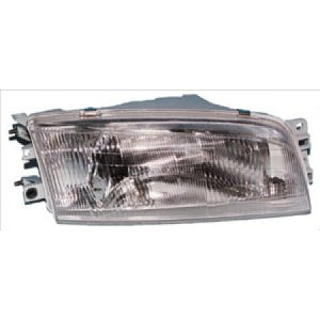 Far Lampa frontala Dreapta H4 electric fara motoras culoare insert: argintiu MITSUBISHI LANCER IV LANCER VI TYC TYC 20-3381-15-2