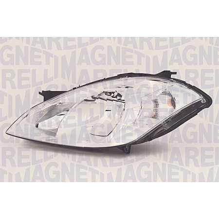 Far Lampa frontala Dreapta halogen H7/H7/PY21W/W5W electric cu motor culoare insert: cromat MERCEDES A W169 -06.12 MAGNETI MARELLI 710301241204