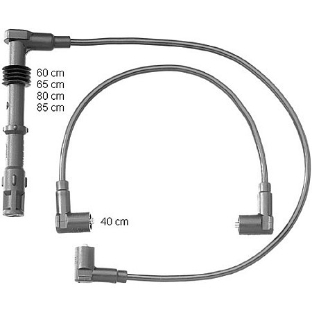 Set cablaj aprinder VW SCIROCCO 53B Producator BERU ZEF1148