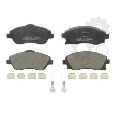 set placute frana disc OPEL CORSA C nadwozie pene F08 W5L Producator BRECK 23225 00 702 10