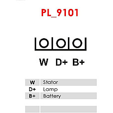 Generator / Alternator FORD TRANSIT (FD_, FB_, FS_, FZ_, FC_), Autobuz, 01.2000 - 05.2006 AS-PL A4001