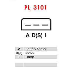Regulator, alternator AS-PL ARE9011