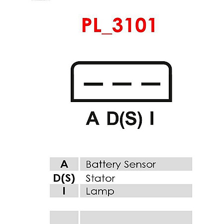 Regulator, alternator AS-PL ARE9011
