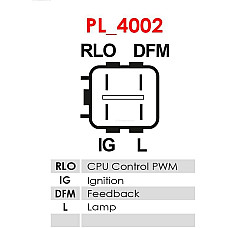 Generator / Alternator TOYOTA VERSO (_R2_), Dubita, 04.2009 - 08.2018 AS-PL A6052