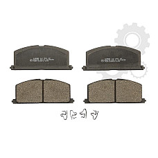 set placute frana disc TOYOTA CAMRY Liftback V1 Producator BRECK 20870 00 701 10