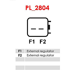 Regulator, alternator AS-PL ARE5104