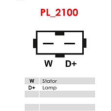 Generator / Alternator VW LT 28-46 II (2DA, 2DD, 2DH), Van, 04.1996 - 07.2006 AS-PL A0048