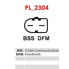 Regulator, alternator MERCEDES-BENZ C-CLASS T-Model (S203), Turism, 03.2001 - 08.2007 AS-PL ARE0075