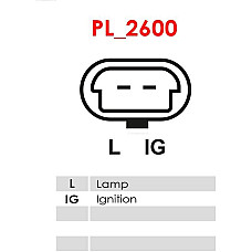 Regulator, alternator AS-PL ARE1020