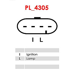 Regulator, alternator AS-PL ARE1041