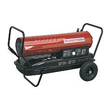 Incalzitor de aer Air Heater Sealey parafina / kerosen si motorina putere 63.0kW mobil pe roti SEALEY SEA AB2158