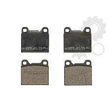 set placute frana disc VOLVO 780 Producator BRECK 20755 00 704 00