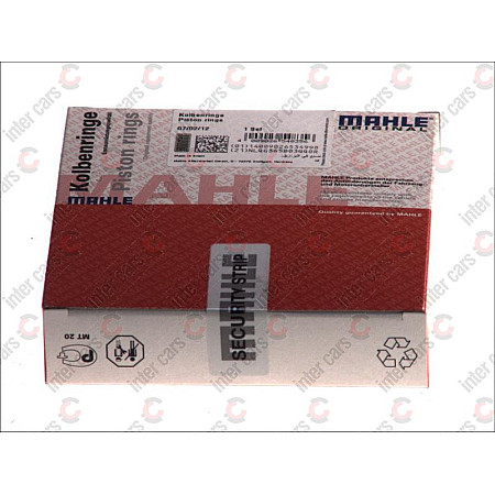 Set segmenti piston VW POLO CLASSIC 6KV2 Producator MAHLE ORIGINAL 033 01 N0