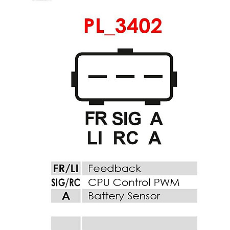Regulator, alternator AS-PL ARE9026S